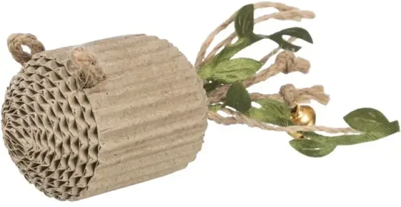 Žaislas katėms - Trixie pelė, kartonas/kanapės, 12 cm
