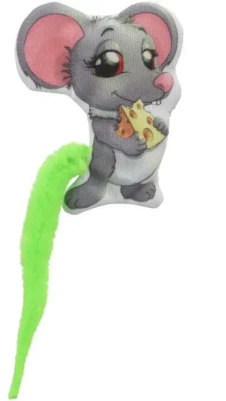 Rotaļlieta kaķiem - Trixie Mouse, fabric, catnip, 7.5 cm, 1 gab