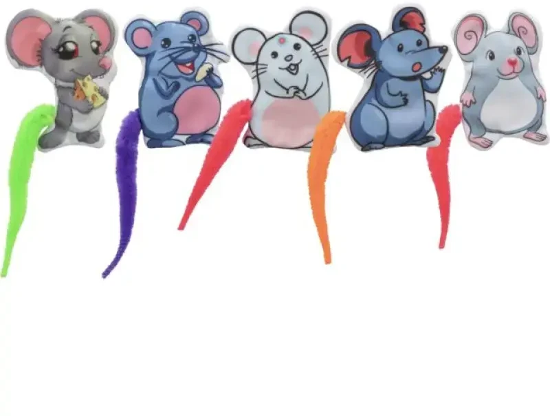 Rotaļlieta kaķiem - Trixie Mouse, fabric, catnip, 7.5 cm, 1 gab
