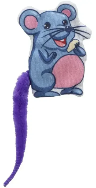 Rotaļlieta kaķiem - Trixie Mouse, fabric, catnip, 7.5 cm, 1 gab