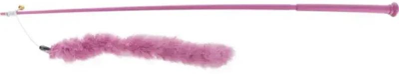 Trixie XXL Feather Cat Boa Strypas, 65 cm, su varpeliu