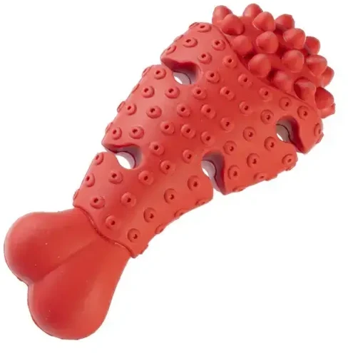 Rotaļlieta suņiem - Gimborn DOG Raudonas TITAN CHICKEN LEG