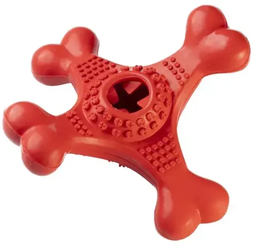 Rotaļlieta suņiem - Gimborn DOG Raudonas TITAN 4 BONES