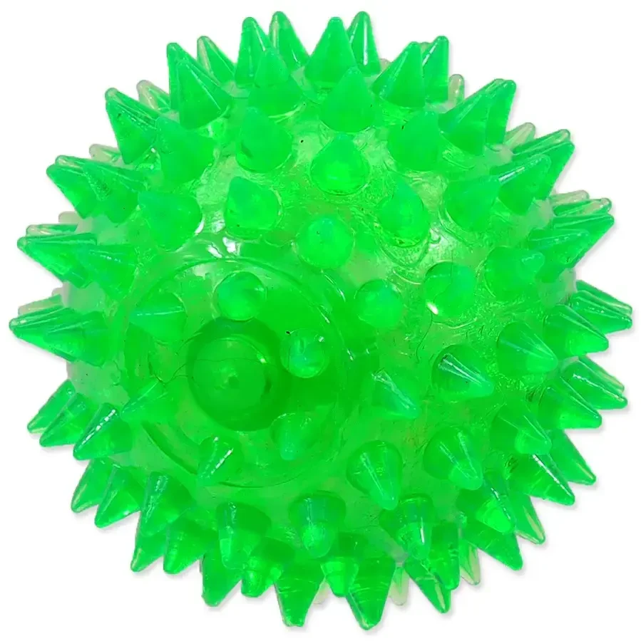 Žaislas šunims - Placek Žaislinis šunų fantazijos kamuoliukas švilpiantis žalias 6 cm