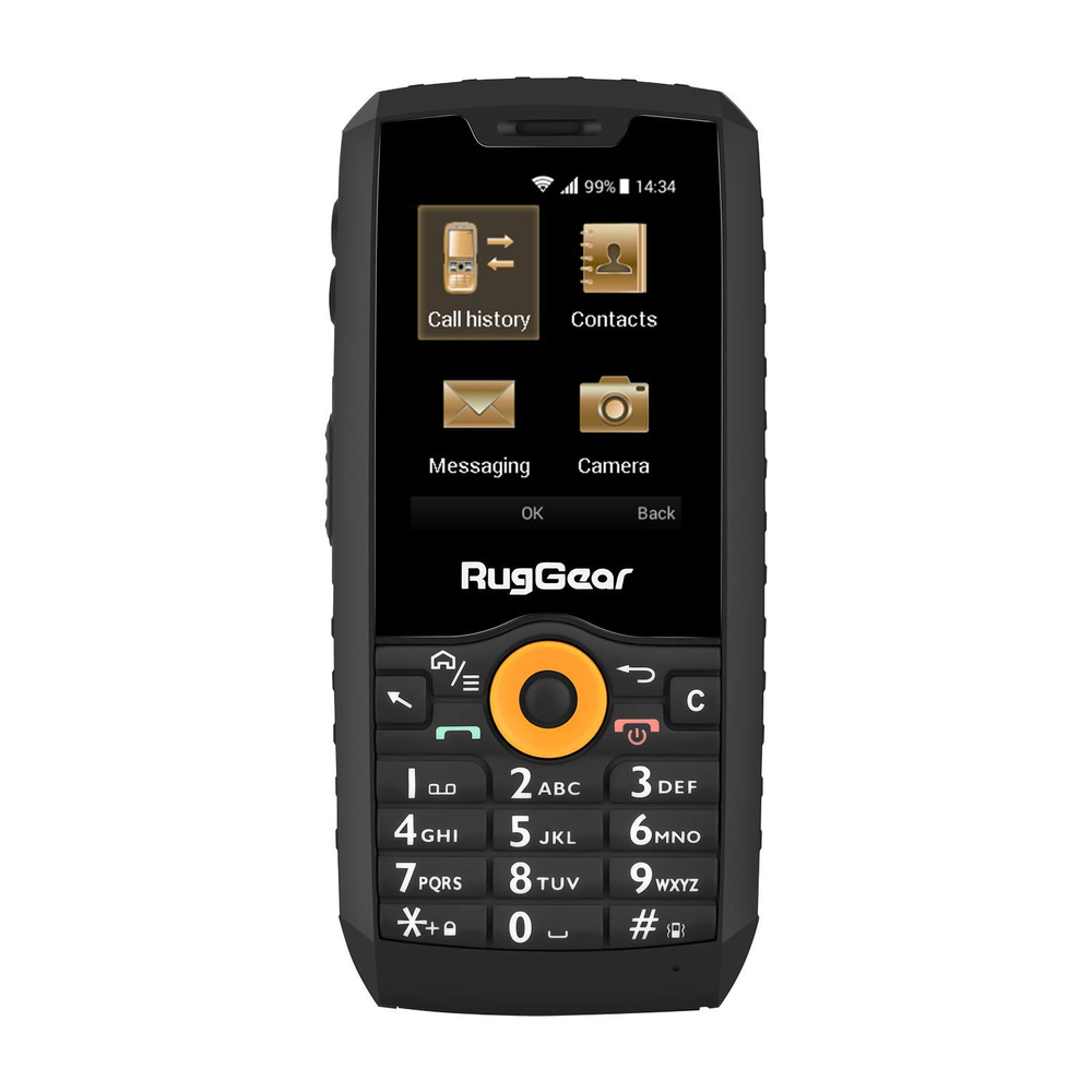 RugGear RG150 Dual juodas