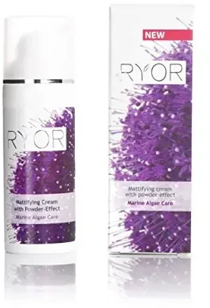„Ryor“ jūros dumblių matinį efektą suteikiantis kremas su pudros efektu, 50 ml