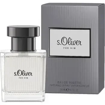 s.Oliver For Him EDT tualetinis vanduo vyrams, 50 ml
