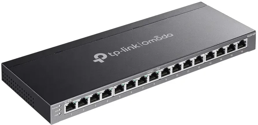 Šakotuvas TP-Link etStream TL-SG2016P