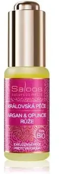 Saloos atjauninantis argano ir opuncijos veido aliejus – rožė, 20 ml