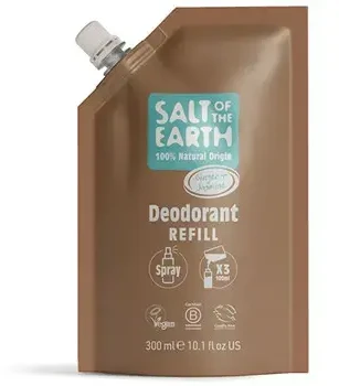 Salt Of The Earth Dezodorantas spray Ginger & Jasmine Dezodorantas Refill