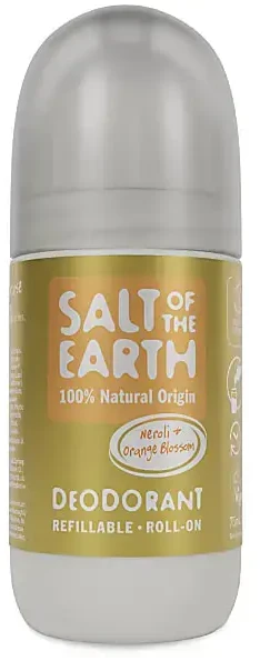 „Salt Of The Earth“ natūralus rutulinis dezodorantas „Neroli & Oranžinis Blossom“ (dezodorantas rutulinis), 75 ml