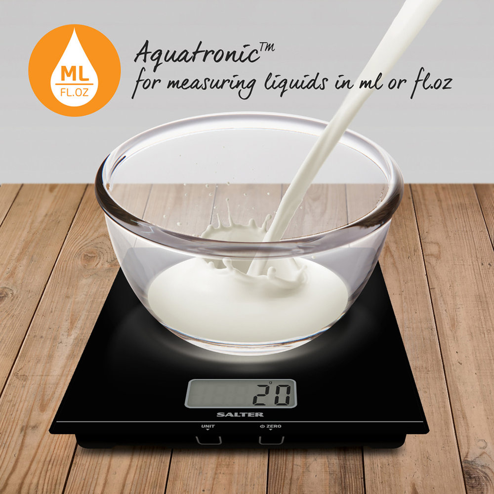 Virtuvinės svarstyklės Salter 1172 BKDRCEU16 Large Platform Digital Kitchen Scale
