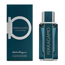 Salvatore Ferragamo Ferragamo Ferragamo Intense Leather EDP parfumuotas vanduo vyrams, 50 ml