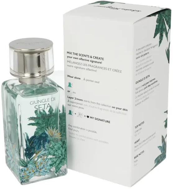 Salvatore Ferragamo Giungle di Seta EDP parfumuotas vanduo unisex, 50 ml