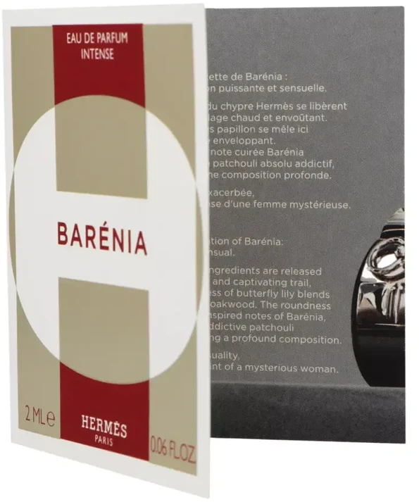 Sample Hermes Barenia Intense EDP 2ml