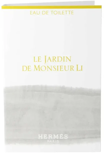 Sample Hermes Jardin Le Jardin De Monsieur Li EDT 2ml