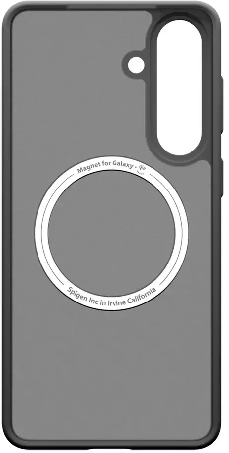 „Spigen Capella“ telefono dėklas su „MagSafe“ palaikymu, skirtas „Samsung Galaxy S26+“, juodas
