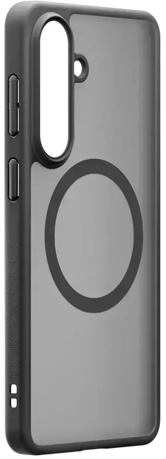 „Spigen Capella“ telefono dėklas su „MagSafe“ palaikymu, skirtas „Samsung Galaxy S26+“, juodas