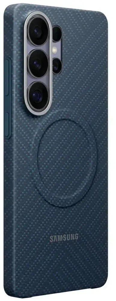 Dėklas Samsung Carbon Magnet phone case for Samsung Galaxy S26 Ultra (S948) mėlynas