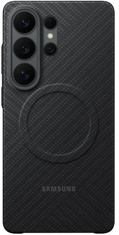 Dėklas Samsung Carbon Magnet phone case for Samsung Galaxy S26 Ultra (S948) juodas