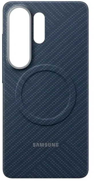 Dėklas Samsung Carbon Magnet phone case for Samsung Galaxy S26 Ultra (S948) mėlynas