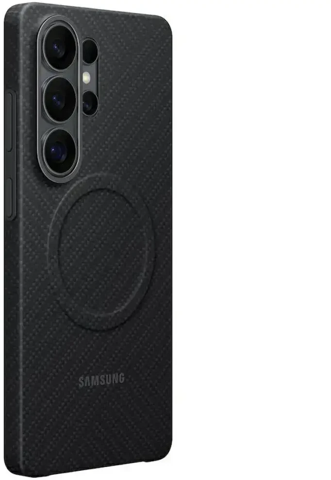Dėklas Samsung Carbon Magnet phone case for Samsung Galaxy S26 Ultra (S948) juodas