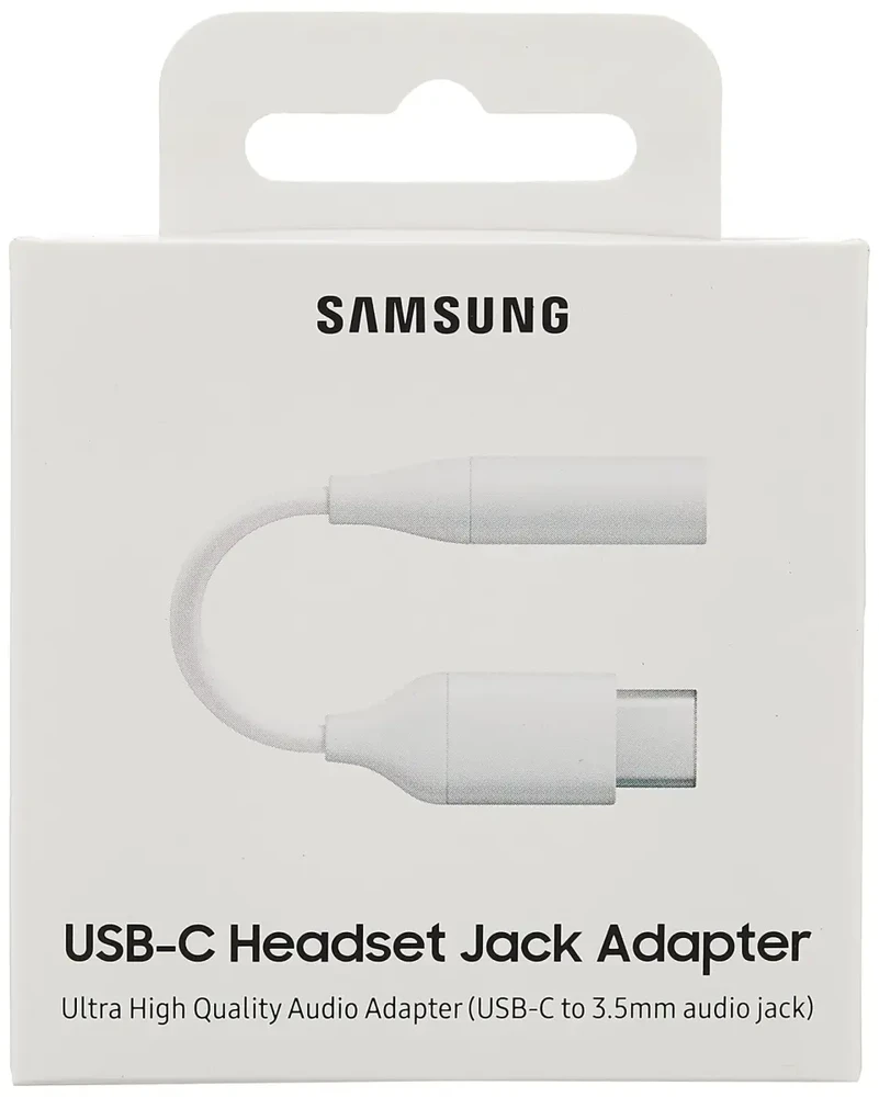 Adapteris - SAMSUNG USB-C Ausinių Jack Adapteris Moteriškas į Vyrą Balta