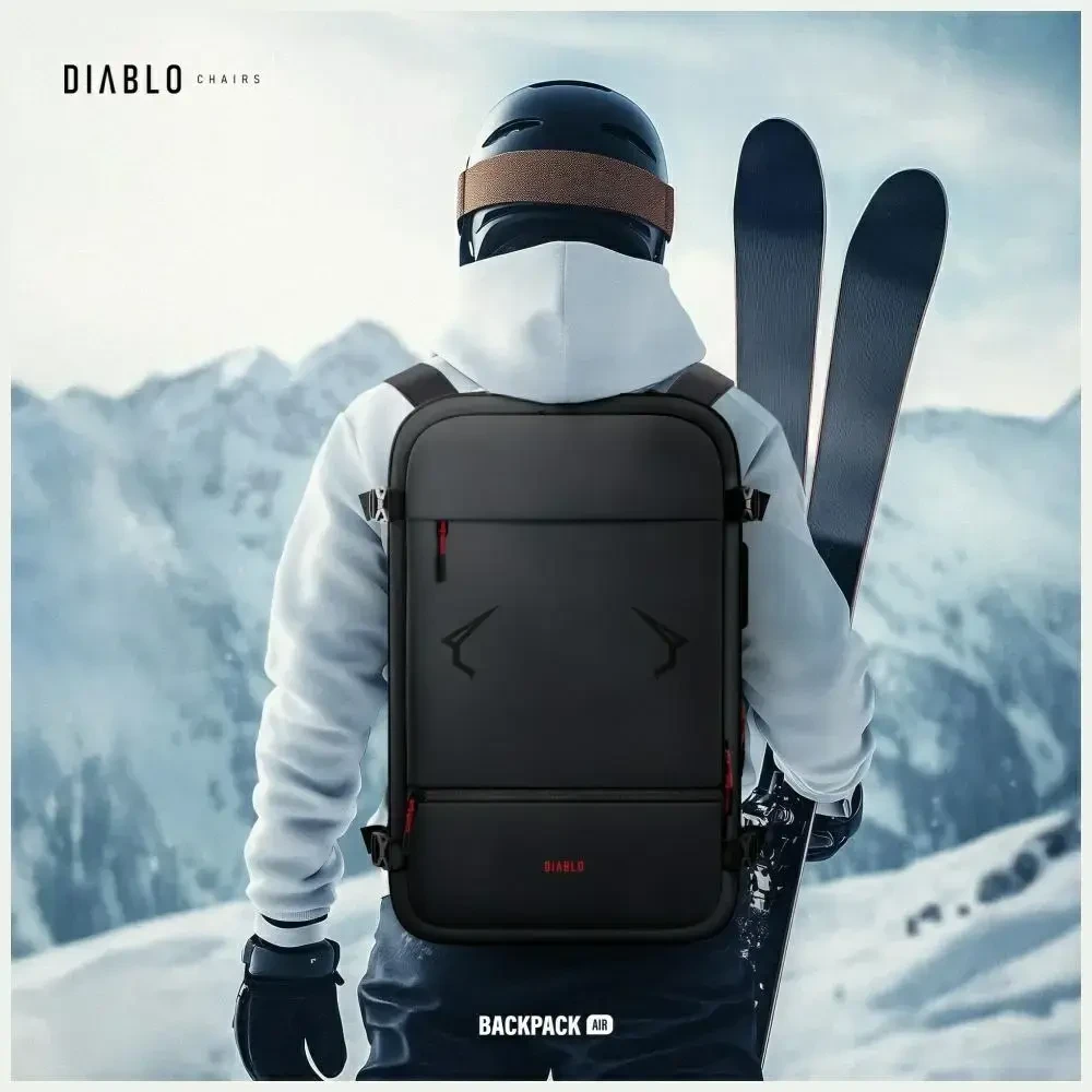 Daugiafunkcinė vakuuminė kuprinė Diablo Chairs Backpack Air juodos spalvos