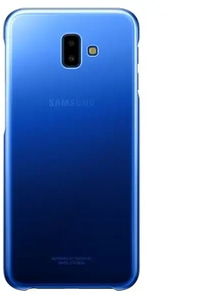 Samsung EF-AJ610CLEGWW Gradiation originalus telefono dėklas, skirtas Samsung Galaxy J6+, mėlynas