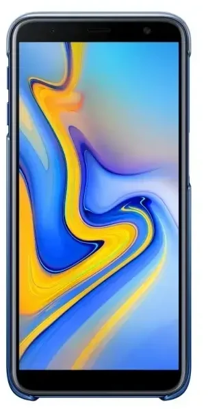 Samsung EF-AJ610CLEGWW Gradiation originalus telefono dėklas, skirtas Samsung Galaxy J6+, mėlynas