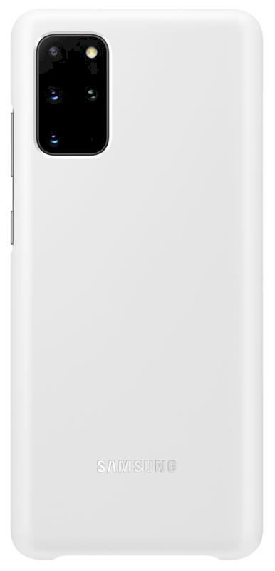 Dėklas KG985CWE LED dangtelis, skirtas Samsung Galaxy S20 Plus (Baltas)