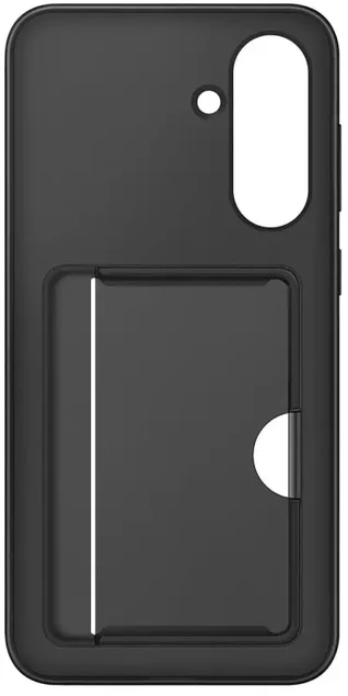 Dėklas Samsung EF-OA566TBE Card Slot phone case for Samsung Galaxy A56 (A566) juodas (Damaged Package) (Pažeista pakuotė)