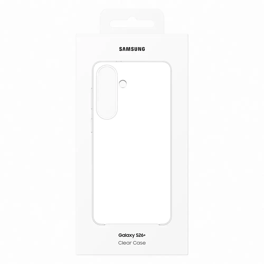 „Samsung Galaxy S26+“ skaidrus dėklas
