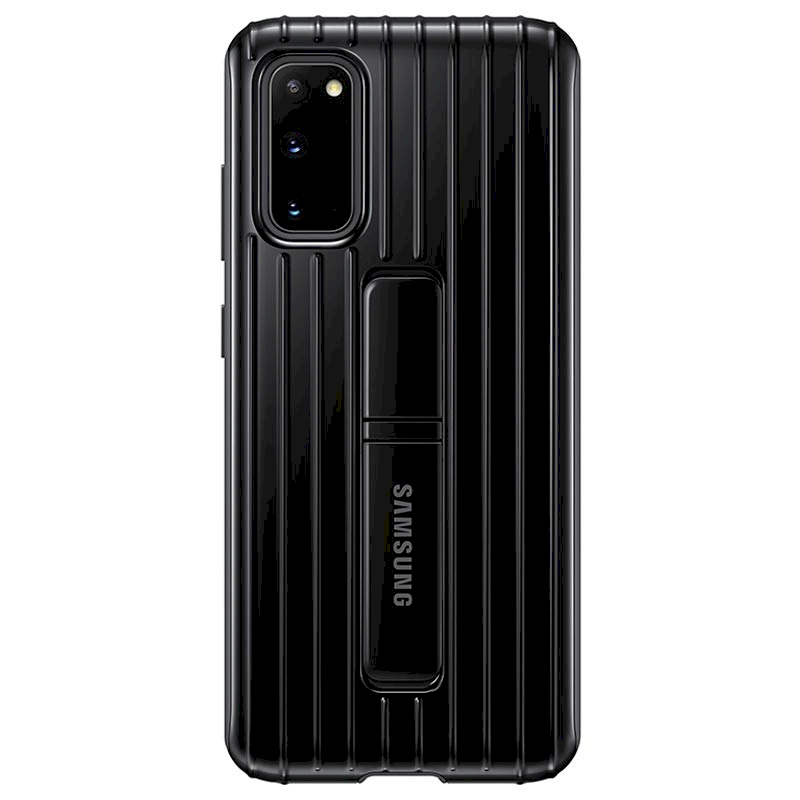 Dėklas Samsung Galaxy S20 Apsauginė Nugarėlė Juoda