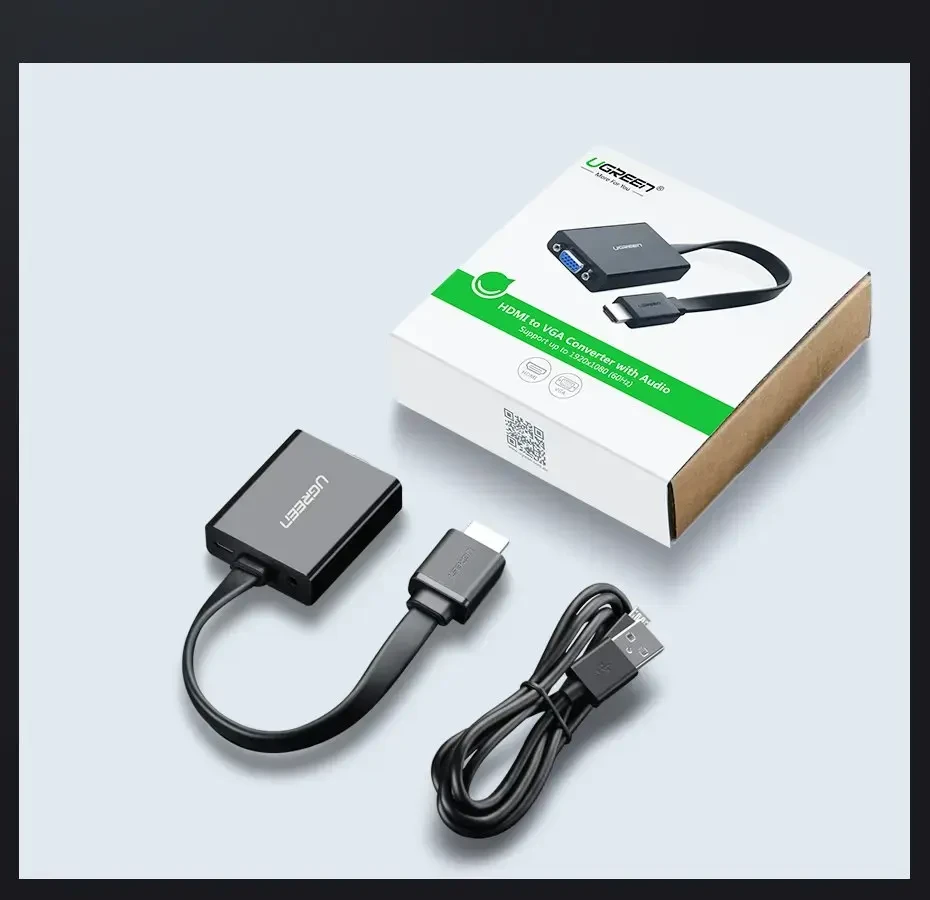 Adapteris HDMI - VGA MM103 UGREEN