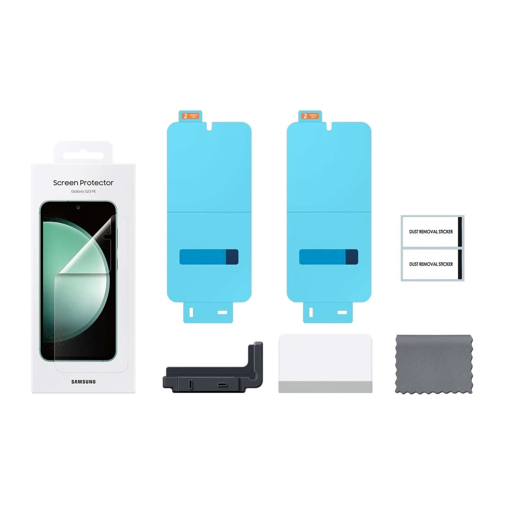 US711CTE ekrano apsauginė plėvelė, skirta Samsung Galaxy S23 FE (2 vnt.)
