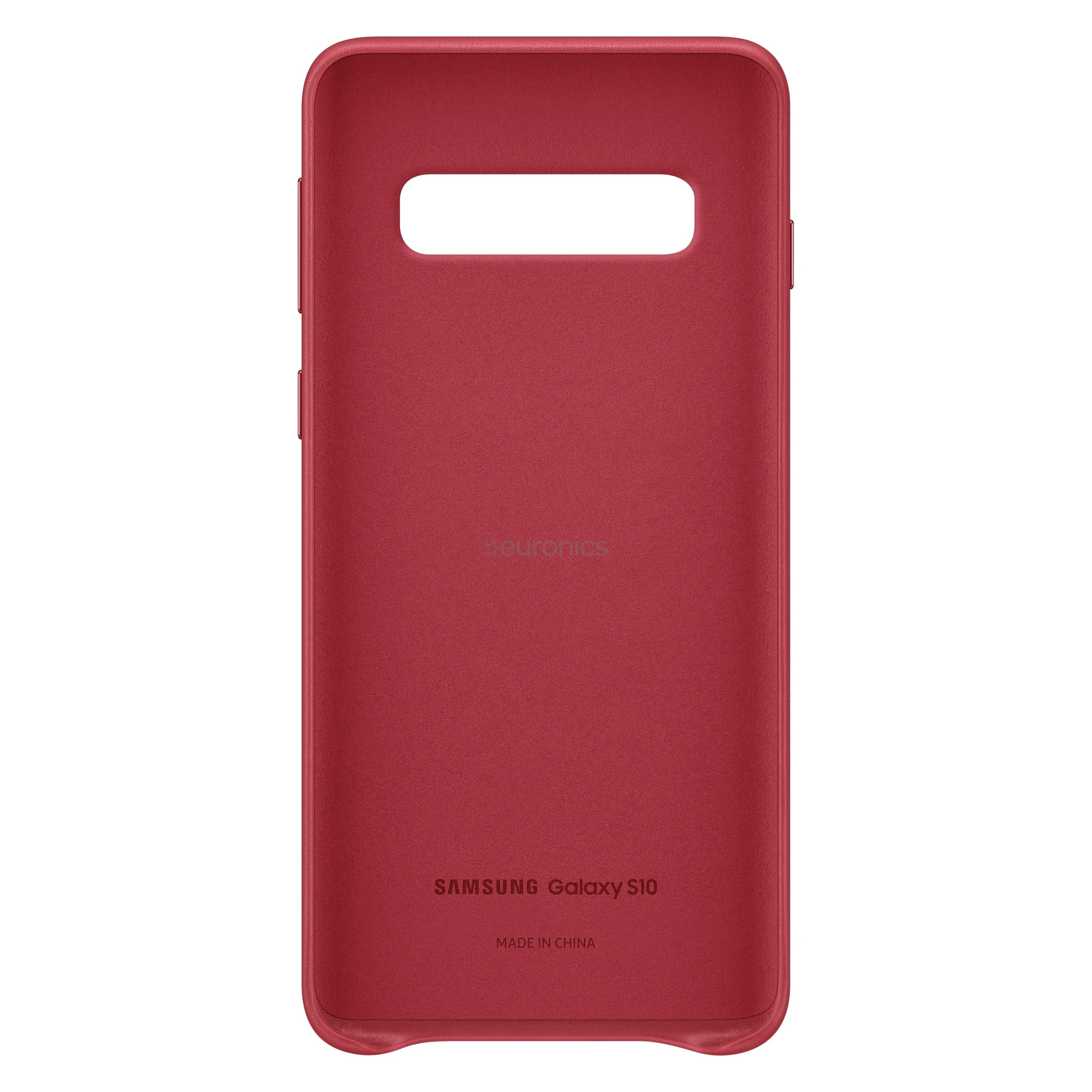 Samsung VG973LRE odinis dėklas skirtas Galaxy S10 (Raudonas)