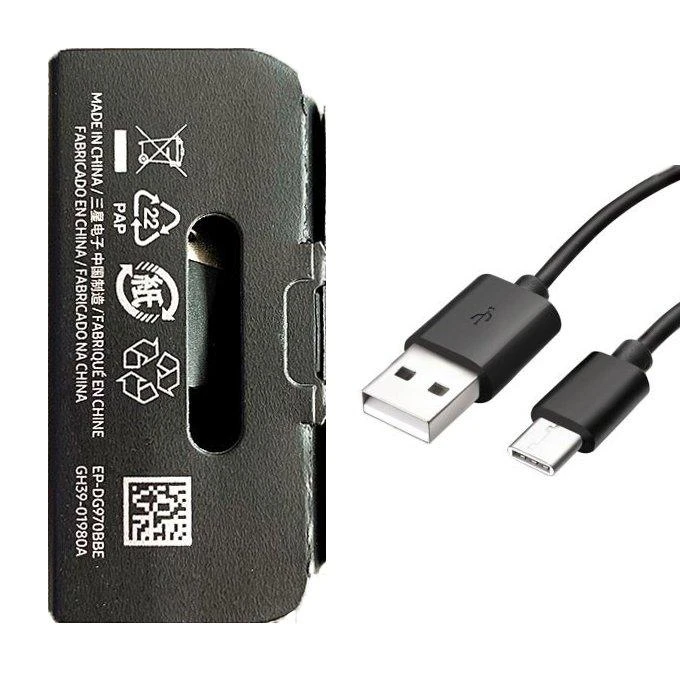 "Samsung" EP-DG970BBE universalus USB-C kabelis | 1,2 m | juodas (OEM)