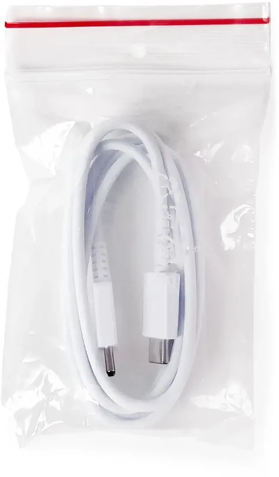Samsung EP-DN975BWE duomenų perdavimo ir įkrovimo kabelis | USB-C į USB-C | 25 W | 1 m | baltas (OEM)