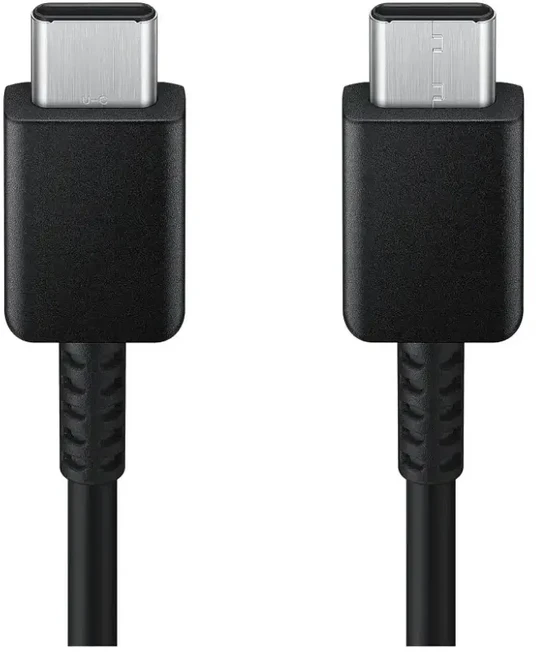 112803 EP-DX510JBE Samsung USB-C/USB-C duomenų kabelis 5A 1.8m juodos spalvos (OOB Bulk)