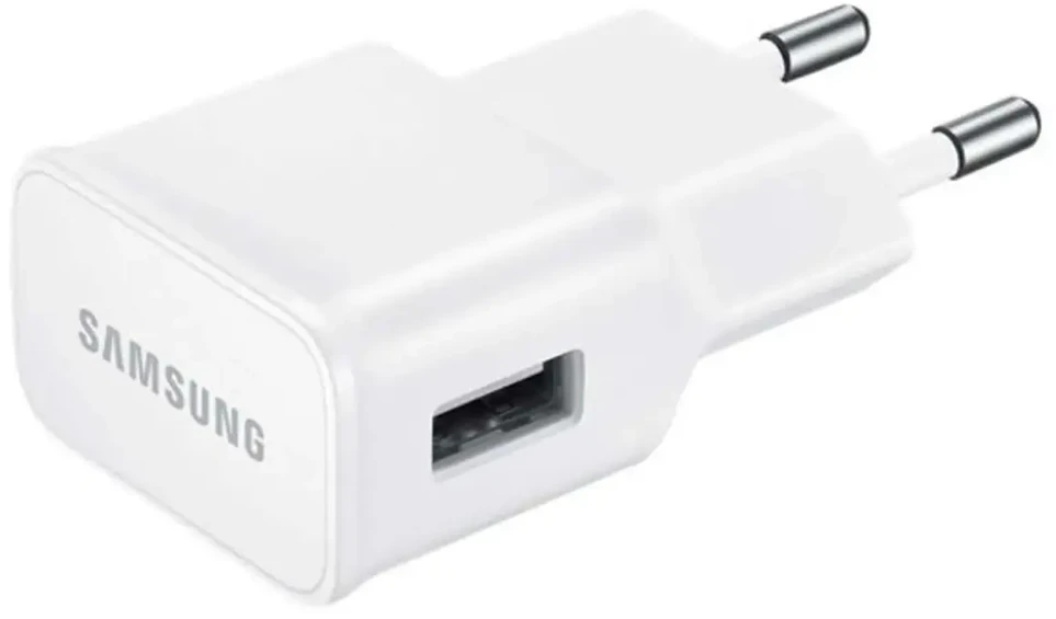 112803 EP-TA50EWE Samsung USB-A 8W kelioninis įkroviklis baltos spalvos (OOB Bulk)