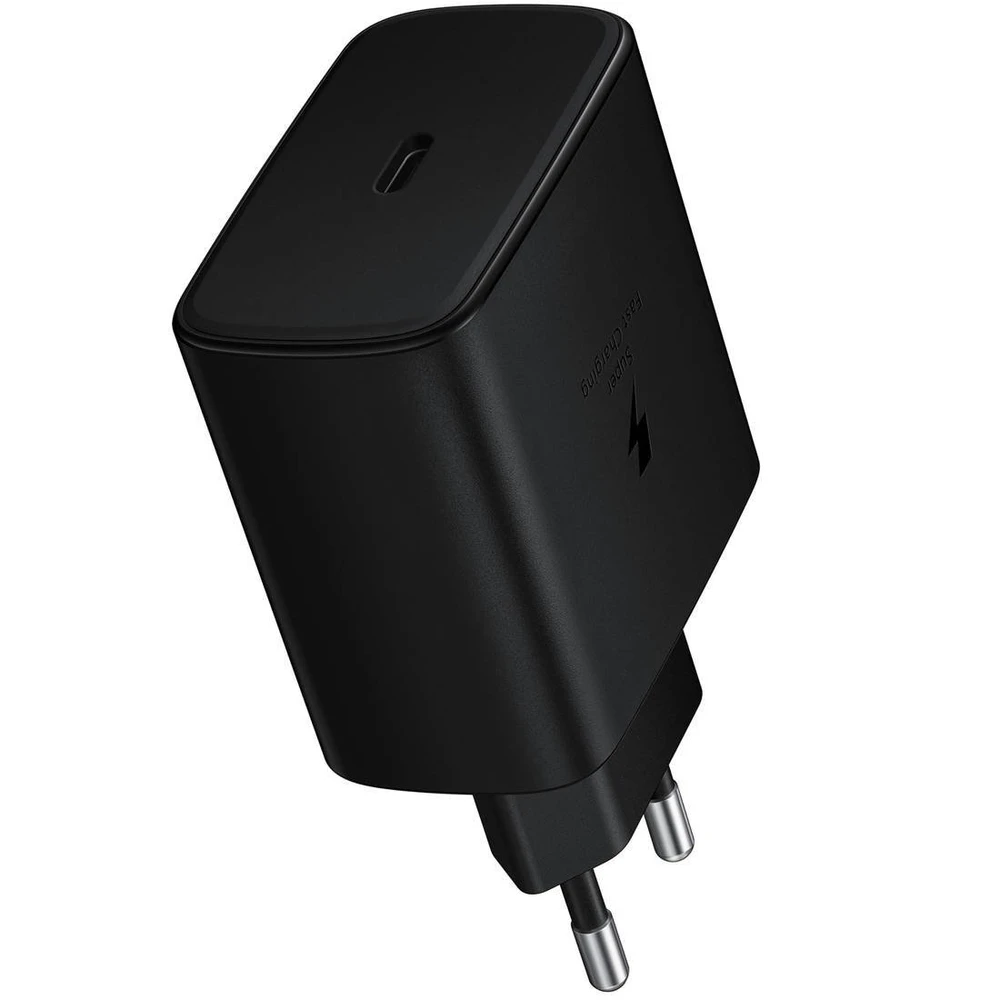 Samsung EP-TA845EBE greito įkrovimo USB-C kelioninis įkroviklis 45W (OEM)