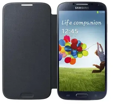 Dėklas Samsung EF-FI950BBEGWW Flip Original book type phone case for Samsung Galaxy S4 (I9500) pink