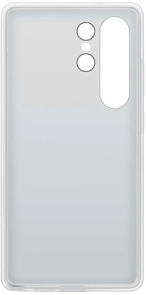 „Samsung Flipsuit“ telefono dėklas, skirtas „Samsung Galaxy S25 Ultra“, baltas