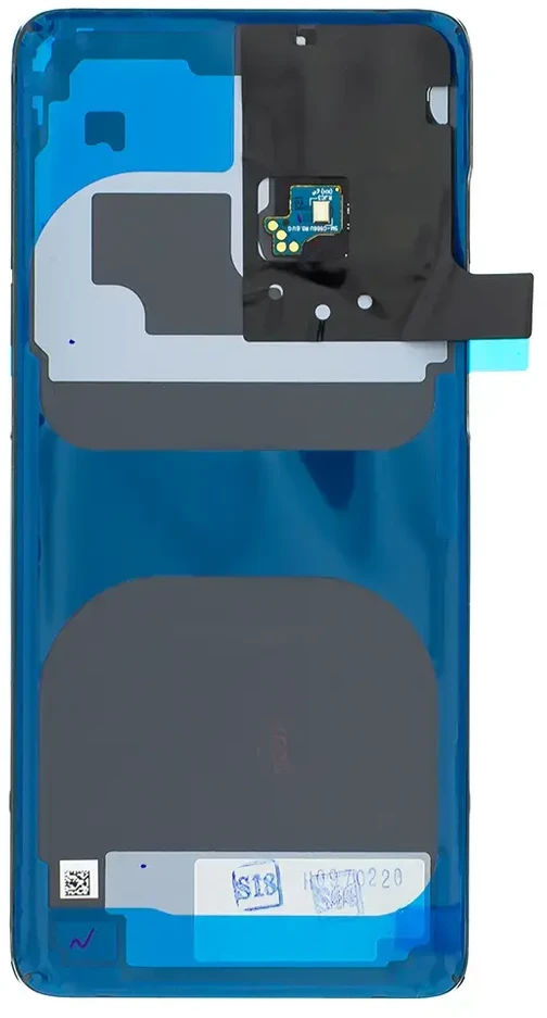 „Samsung G985/G986 Galaxy S20+/S20+ 5G Cosmic Juodas“ baterijos dangtelis (pakeitimų paketas)