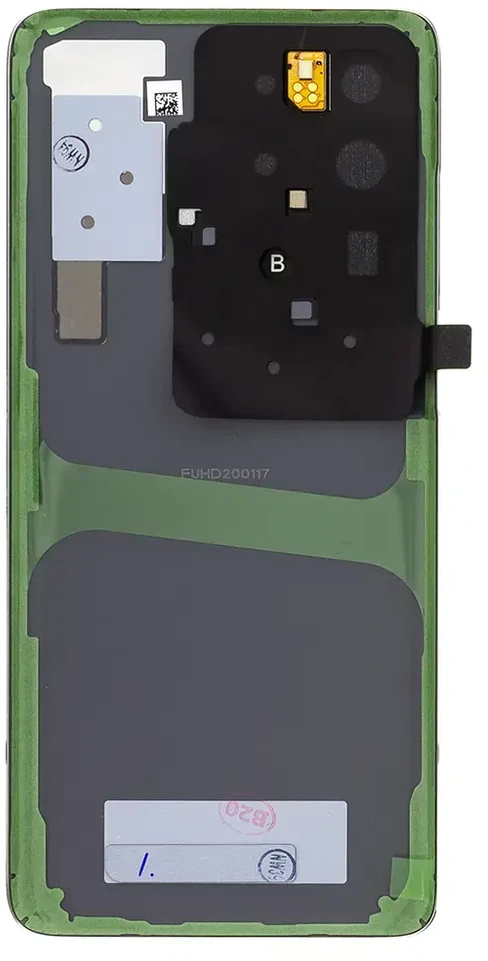 „Samsung G988 Galaxy S20 Ultra“ baterijos dangtelis kosminis pilkas (paslaugų paketas)