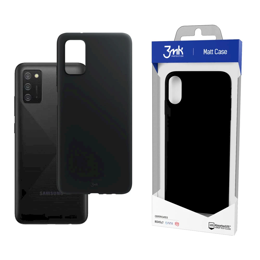 Dėklas 3mk Matt Case Samsung A037 A03s juodas