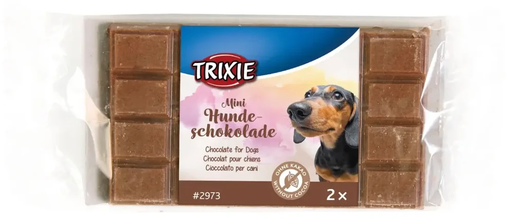 Skrandžio skanėstai šunims – Trixie Mini Schoco šokoladas šunims, 30 g