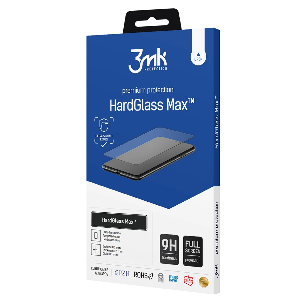Apsauginis stiklas 3MK HardGlass Max skirtas Samsung Galaxy A53 5G