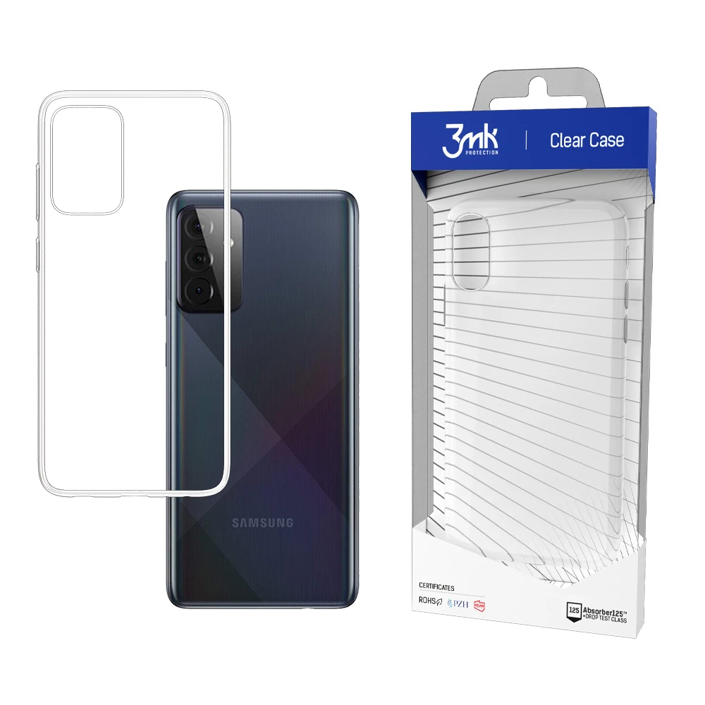 Dėklas 3mk Clear Case 1,2mm Samsung A725 A72